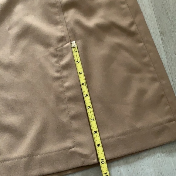 NWOT The Limited tan skirt buttons high waist classic vintage inspired sz 4 midi - Picture 10 of 11